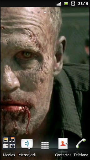 The walking dead zombie Merle