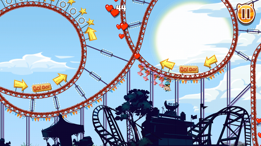 【免費街機App】Nutty Fluffies Rollercoaster-APP點子