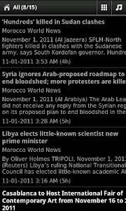 Morocco News screenshot 0