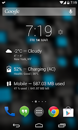 DashClock Data Usage Extension poster 1