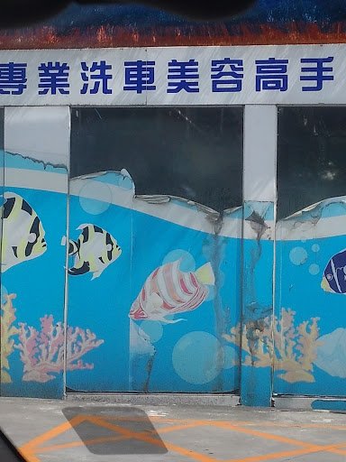 加油站熱帶魚