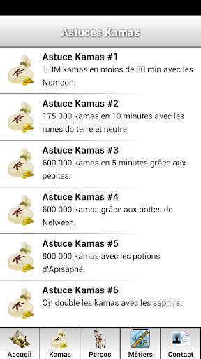 [Dofus] Astuces Kamas