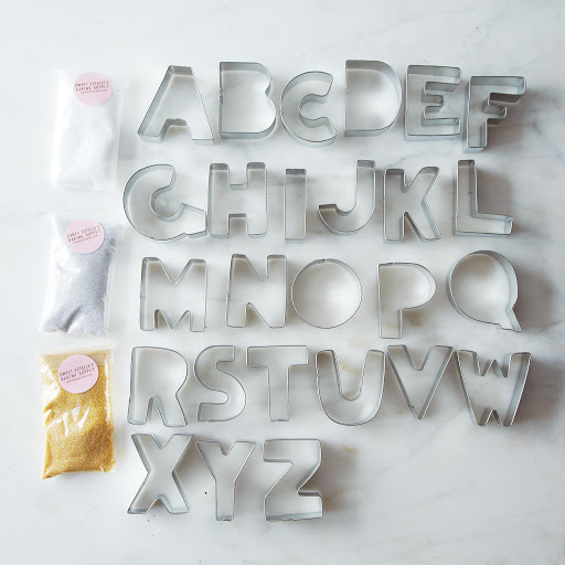 Alphabet Cookie Cutter Set on Food52