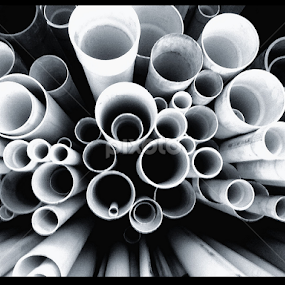 by Dwi Nurcahyo - Black & White Abstract