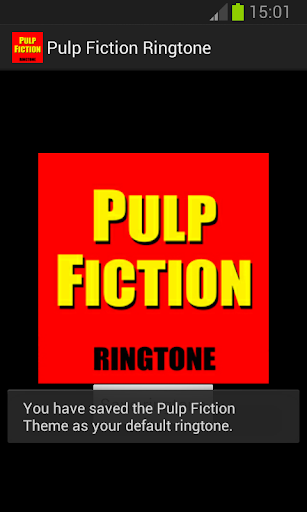 【免費音樂App】Pulp Fiction Ringtone-APP點子