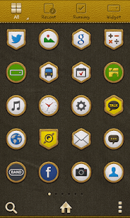 Free Download Dand Badge LINE Launcher theme APK for Android
