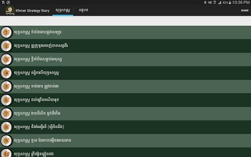 Lastest Khmer Strategy Story APK