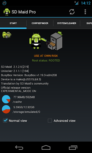 Android APK : SD Maid (PRO) - System Cleaning Tool