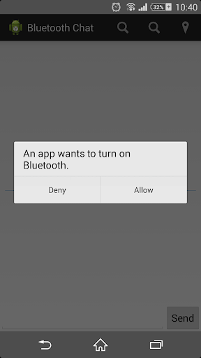 Bluetooth Chat