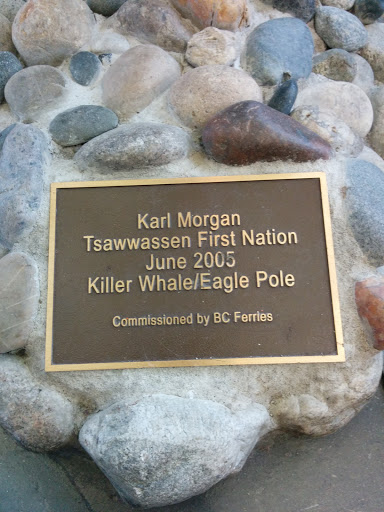 Karl Morgan Killer Whale Plaque