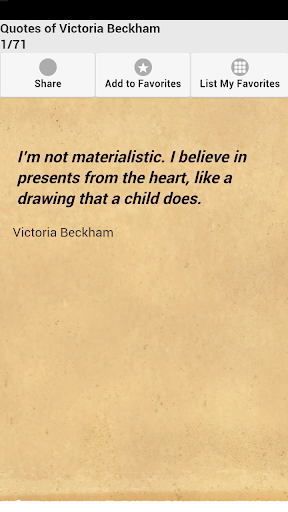 Quotes of Victoria Beckham