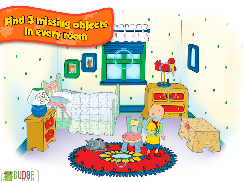 Caillou House of Puzzles Screen 2