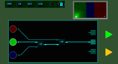 Android application Pocket Robots Test Chamber screenshort