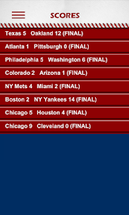 Baseball Pocket Sked - Rangers Screenshots 17