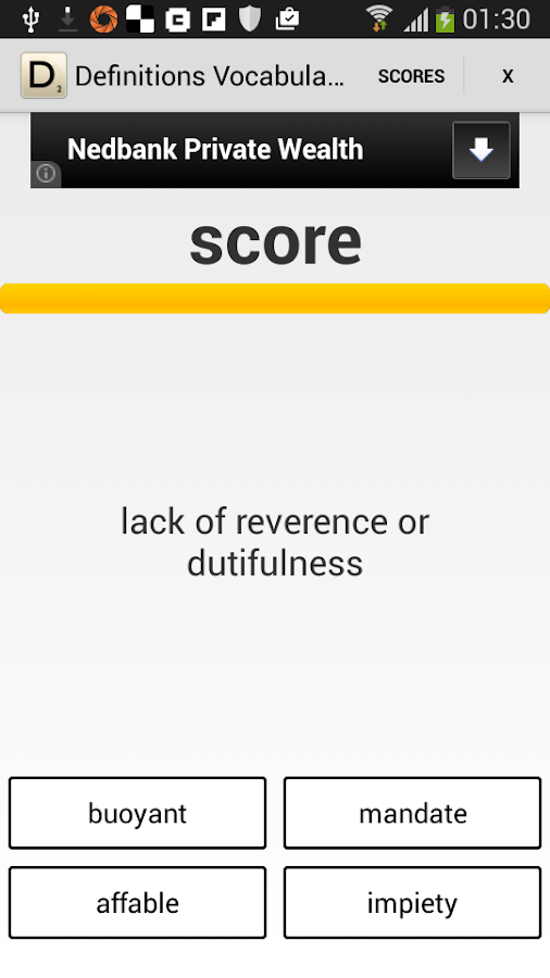 Define the word. Define the word