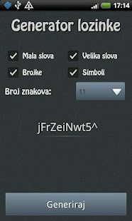 Lastest Generator lozinke APK for Android