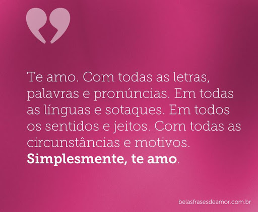 Belas Frases de Amor