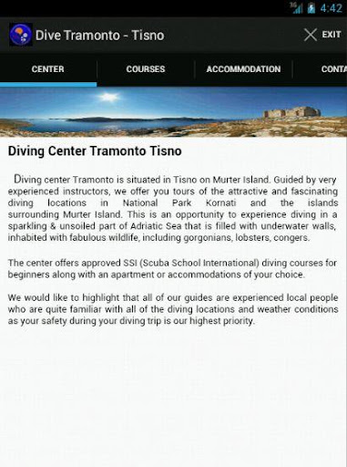 Diving Center Tramonto Tisno