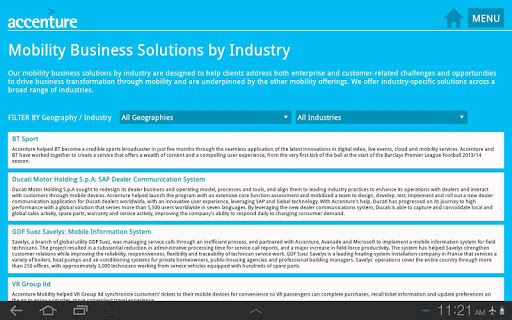 【免費商業App】Accenture Mobility App-APP點子