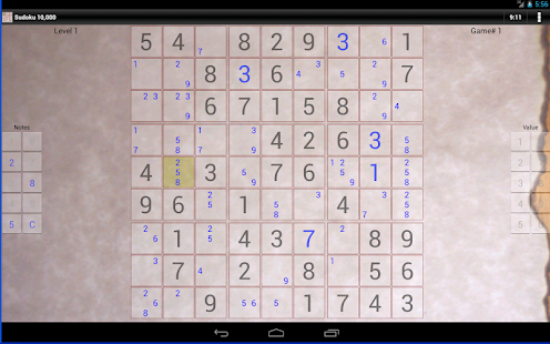 download Sudoku 10,000 Trial free