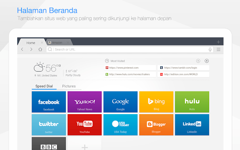 download DU Browser untuk Tablet free