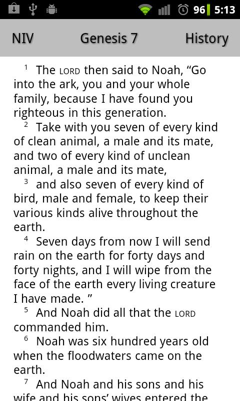 NIV Translation Bible Touch Screen 3