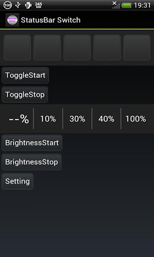 StatusBar Switch