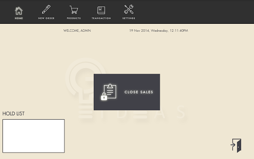 Eideas POS Offline Demo