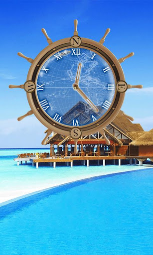 Maldives Island Travel Compass