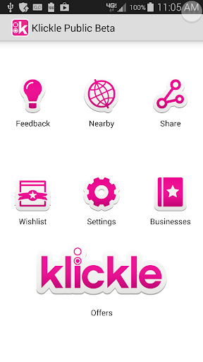 Klickle: Local Offers Beta