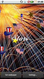 Patriotic Fireworks Live Screenshots 4