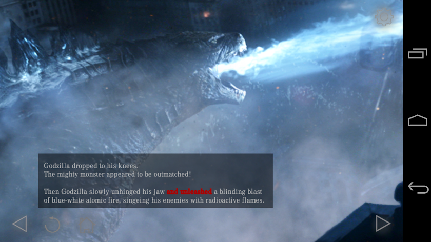 Godzilla™ - Movie Storybook Screen 3
