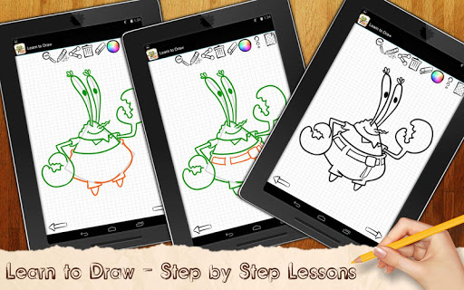 【免費家庭片App】Learn To Draw Bob Sea Spunge-APP點子