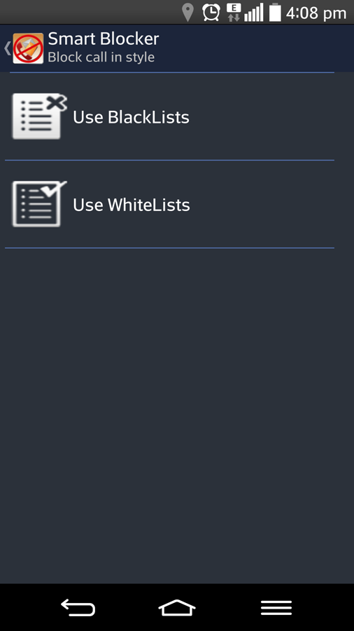Smart Call Blocker Pro Screen 2