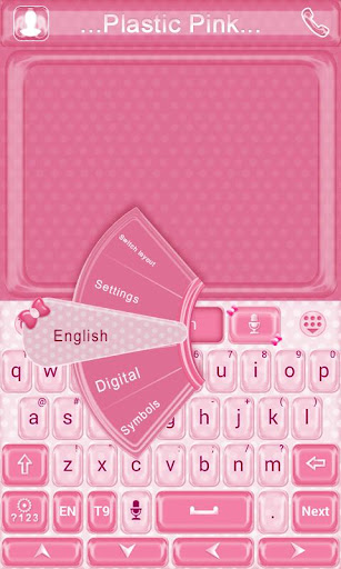 免費下載生產應用APP|Plastic Pink GO Keyboard Theme app開箱文|APP開箱王