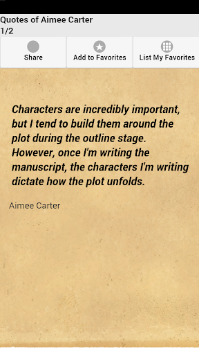Quotes of Aimee Carter