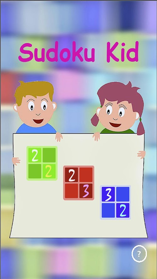 Android application Sudoku Kid screenshort
