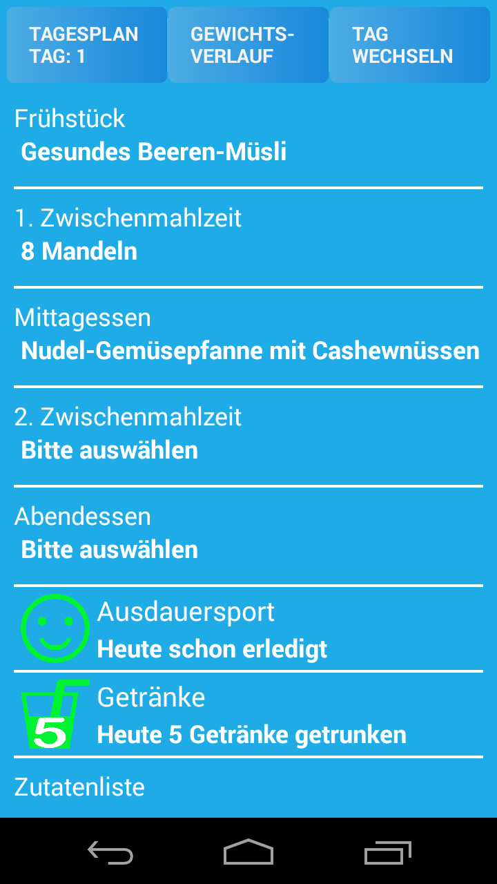 Model Eiweiß Diät Veggie Vegan Screen 2
