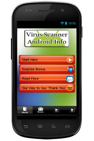 Virus Scanner Android Info