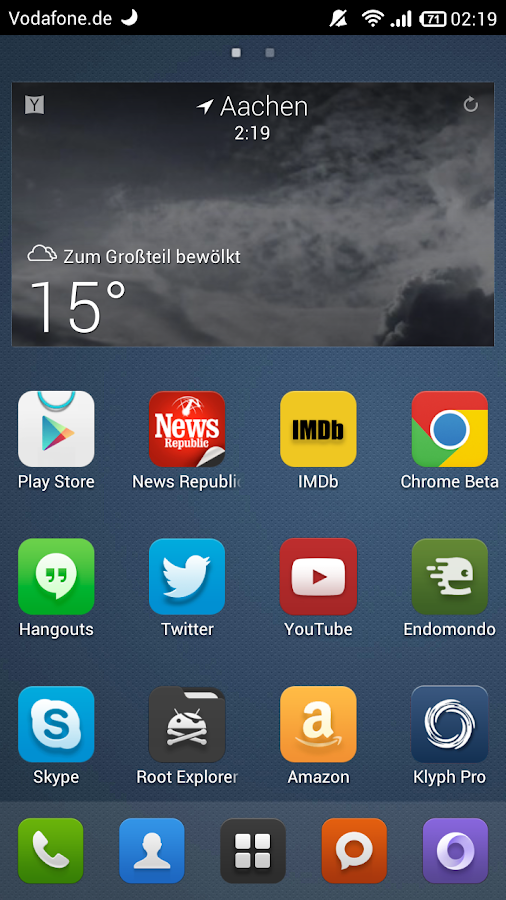 MIUI X5 HD Apex/Nova/ADW Theme - screenshot