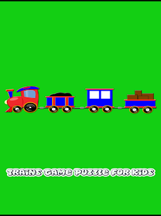 Trains Game Puzzle for kids
