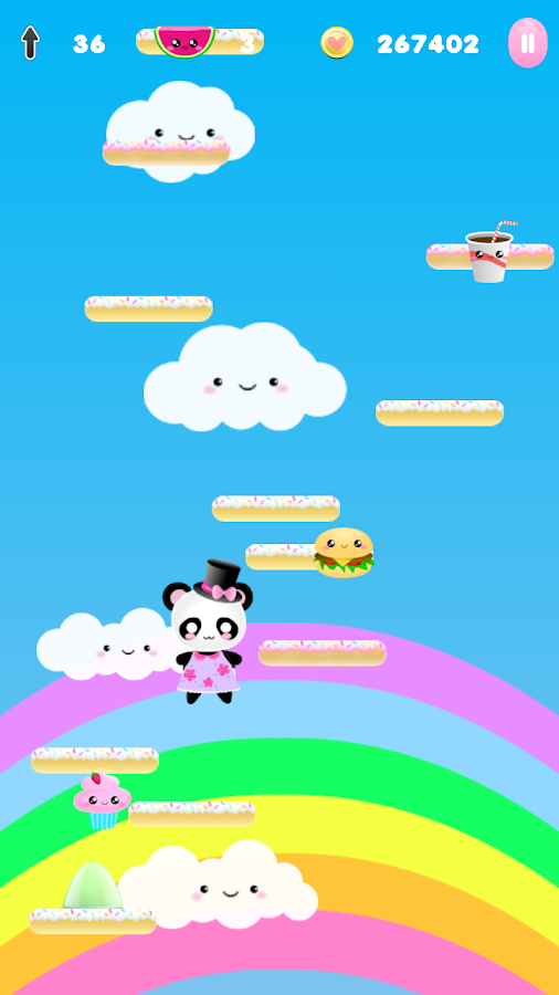 Happy Kawaii Jump: captura de tela