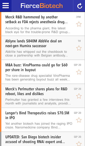 【免費新聞App】FierceBiotech-APP點子