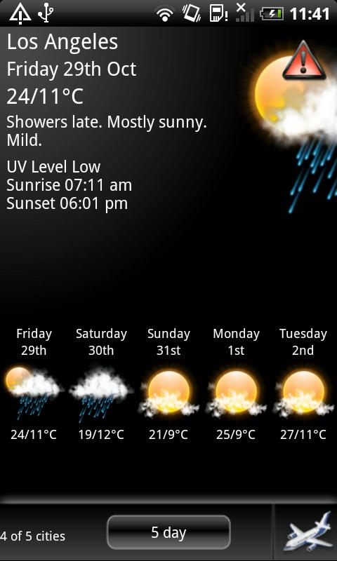 MyForecast Screen 3