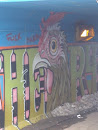 Rooster Mural