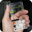Transparent Launcher mobile app icon