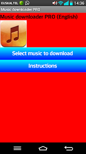 Music downloader PRO 2 v.red