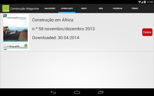 【免費新聞App】Construção Magazine-APP點子