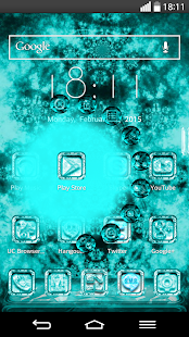 download Next Launcher Theme CrystalC free