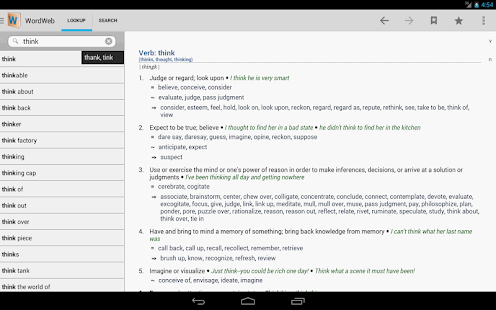 WordWeb Audio Dictionary - screenshot thumbnail